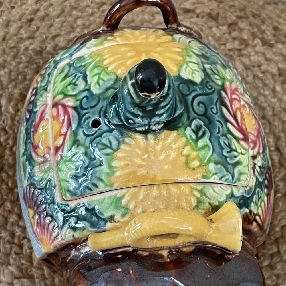 Vintage Banko Ware Japanese Buddha Elephant Teapot❤️🫖 - Picture 15 of 16